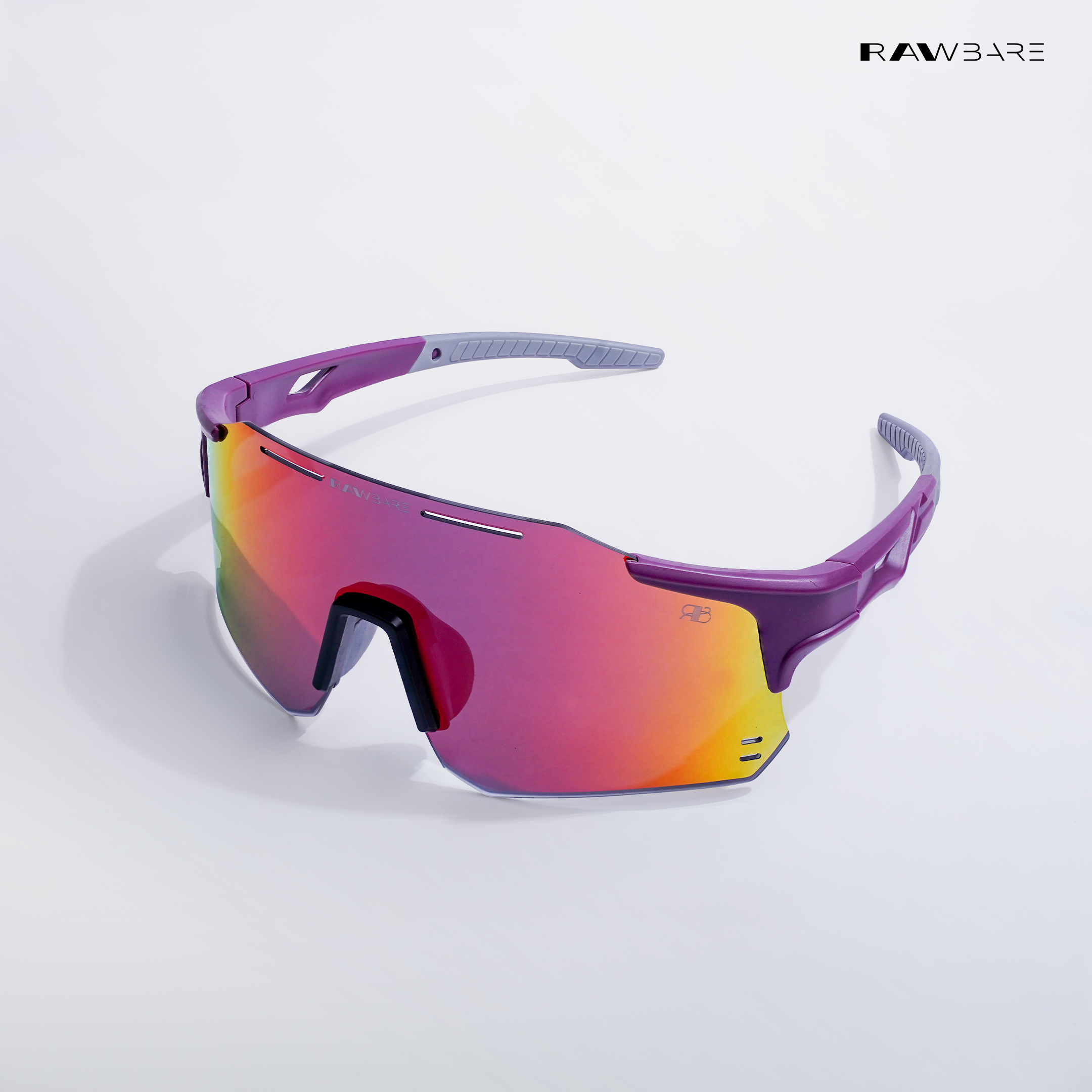 Glide Max - Phantom Heat Polarized Wrap Around Sunglasses - RB2640