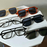 All Black Poly Square Sunglasses - RawBare