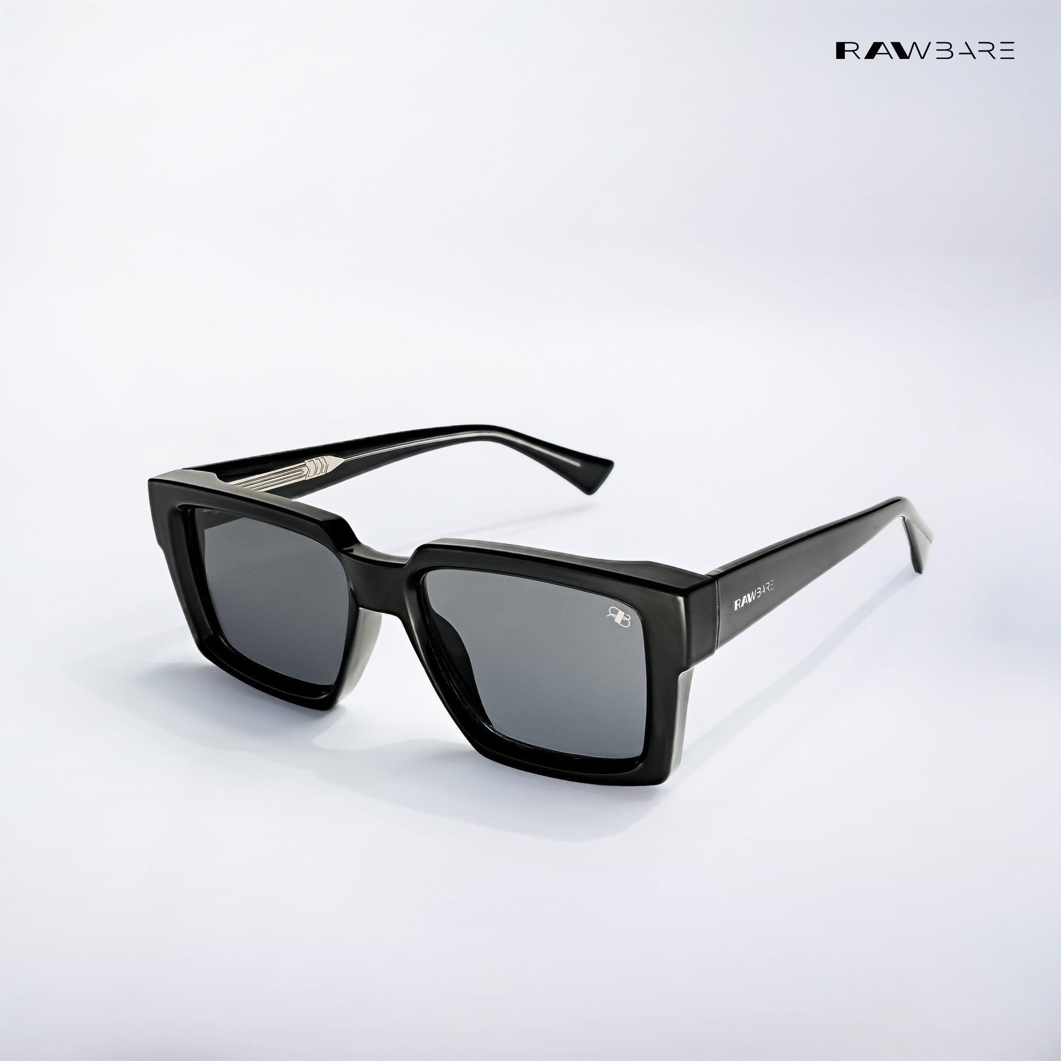 Kolkata Chrome - Metro Black Square Sunglasses - RB2648
