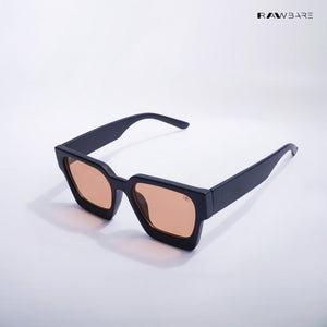 Boxy Bold - Black Tea Square Sunglasses - RB2523