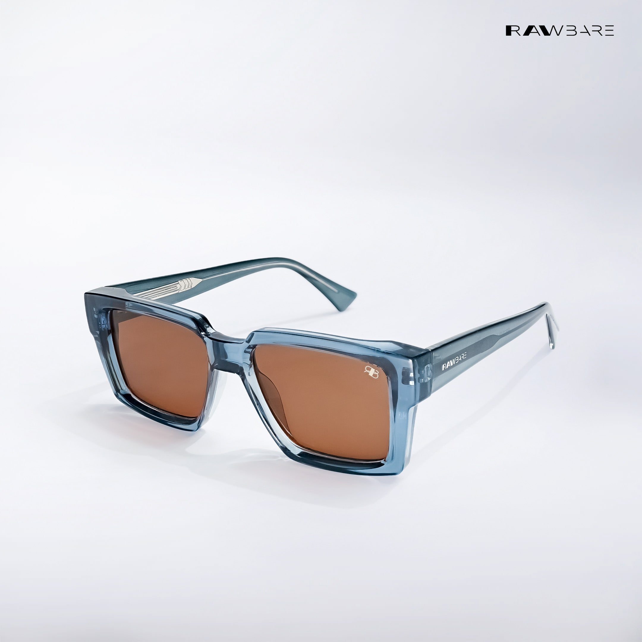 Kolkata Chrome - Chestnut Navy Square Sunglasses - RB2649