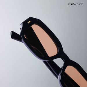 Allure - Dark Hazel Rectangle Sunglasses - RB2521