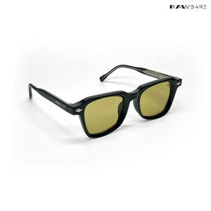 Nova Shades - Yellow Black Square Sunglasses - RB2535
