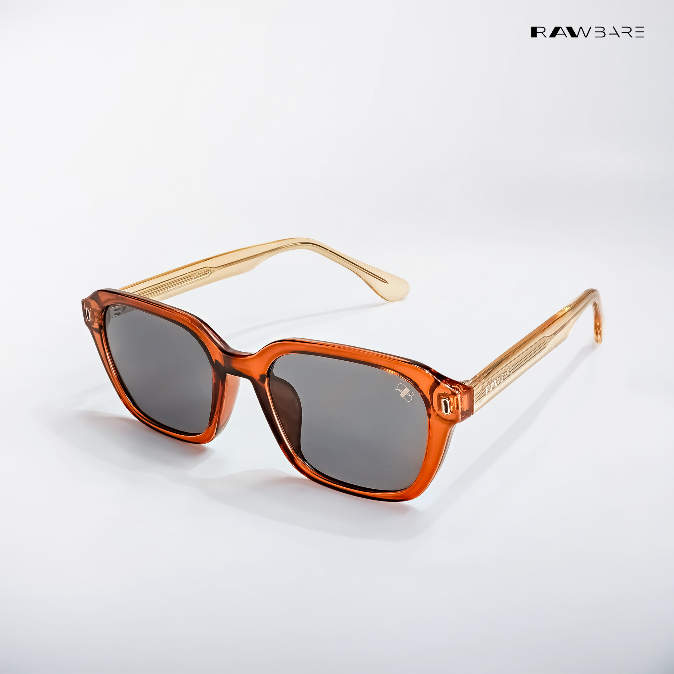 Gwalior Glow - Citrus Veil Rectangle Sunglasses - RB2626