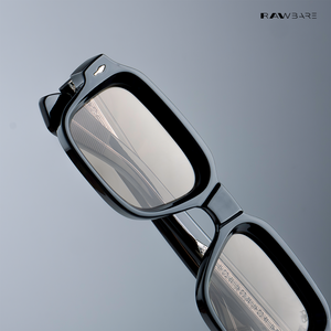 Angular Aura - Dusky Olive Polarized Rectangle Sunglasses - RB2449