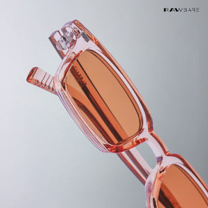 Sol - Amber Rectangle Sunglasses - RB2466