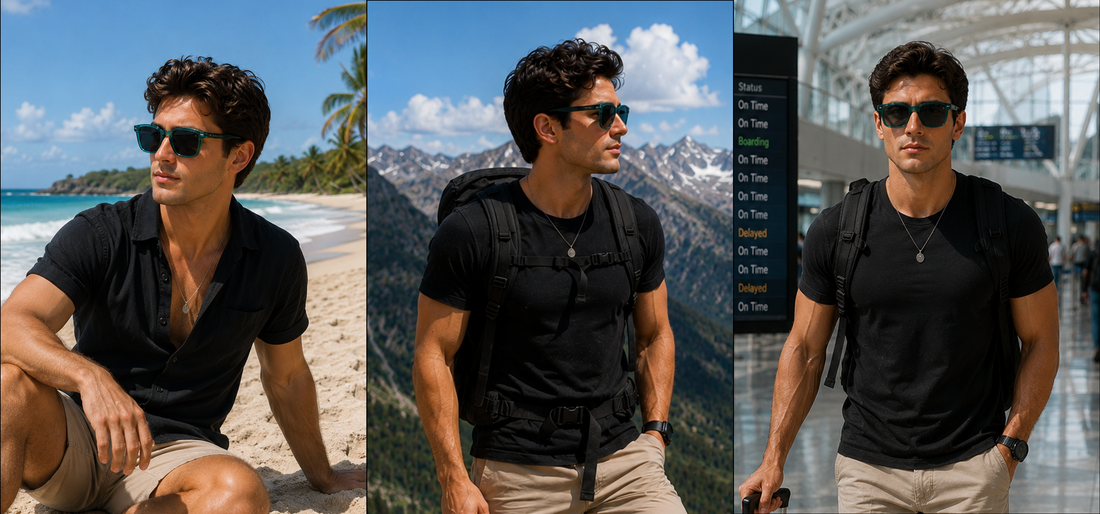 Travel Sunglasses: One Pair for Flights, Beaches and Treks