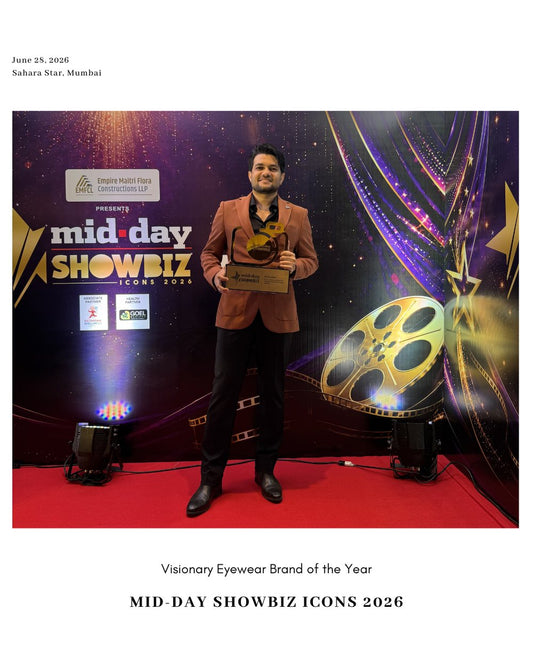 Rawbare named The Luxurious and Visionary Eyewear Brand of the Year at Mid-day Showbiz Icons 2026
