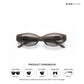 Kodaikanal Hush - Misty Taupe Oval Cateye Sunglasses - RB2768