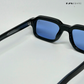 Angular Aura - Midnight Polarized Rectangle Sunglasses - RB2448