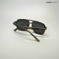 Rohtang Ray - Camo Drip Modified Square Sunglasses - RB2571