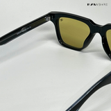 Waypoint - Black Yellow Wayfarer Sunglasses - RB2519