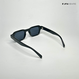 Lilrecta - All Black Rectangle Sunglasses - RB2524