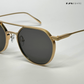 Round Luxe - Gold Round Sunglasses - RB2498