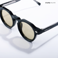 Groove Shades - Yellow Black Round Sunglasses - RB2539