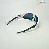 Swift - White Orange Polarized Wrap Around Sunglasses - RB2513