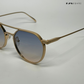 Round Luxe - Blue Gold Round Sunglasses - RB2499