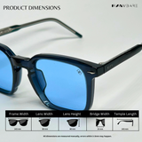 Quadra Sunglasses - Blue / RB2440