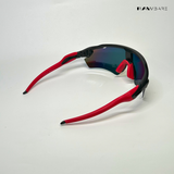 Swift - Red Orange Polarized Wrap Around Sunglasses - RB2515