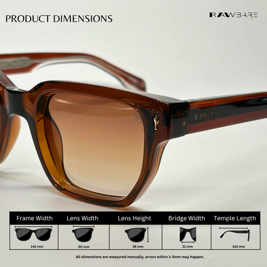 Classic Roamer Shades - Brown / RB2453