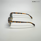Delhi Daze - Pine Haze Clubmaster Half Rim Sunglasses - RB2560