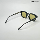 Vortex Shades - Yellow Black Square Sunglasses - RB2537