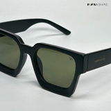 Boxy Bold - Black Green Square Sunglasses - RB2522