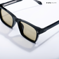 Maverick - Yellow Black Wayfarer Sunglasses - RB2530