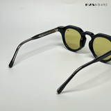 Groove Shades - Yellow Black Round Sunglasses - RB2539