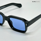 Angular Aura - Midnight Polarized Rectangle Sunglasses - RB2448