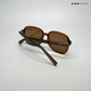 Jaipur Hues - Olive Bark Square Sunglasses - RB2564