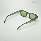 Lilrecta - Green Rectangle Sunglasses - RB2526