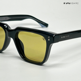 Waypoint - Black Yellow Wayfarer Sunglasses - RB2519