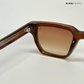 Classic Roamer - Brown Polarized Wayfarer Sunglasses - RB2453