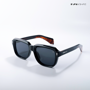 Howrah Haze - Black Square Sunglasses - RB2575