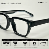 Classic Roamer Shades - Transparent Black / RB2456