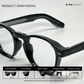 Urban Grid - Black Blue Cut Wayfarer Sunglasses - RB2461