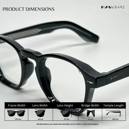 Urban Grid Shades - Transparent Black / RB2461