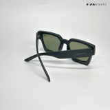 Boxy Bold - Black Green Square Sunglasses - RB2522