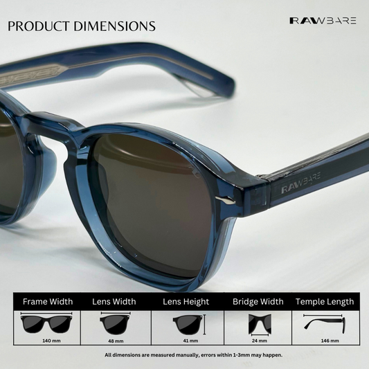 Urban Grid Shades - Blue / RB2460