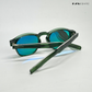 Urban Grid - Green Polarized Wayfarer Sunglasses - RB2459