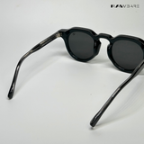 Groove Shades - All Black Round Sunglasses - RB2538