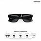 Hyderabad Haze - Deccan Dusk Square Sunglasses - RB2987
