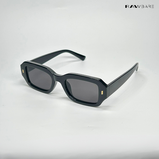 Allure - All Black Rectangle Sunglasses - RB2520