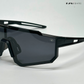 Turbo Tint - All Black Polarized Wrap Around Sunglasses - RB2442