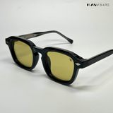 Vortex Shades - Yellow Black Square Sunglasses - RB2537