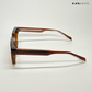 Classic Roamer - Brown Polarized Wayfarer Sunglasses - RB2453