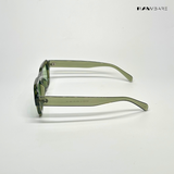 Lilrecta - Green Rectangle Sunglasses - RB2526