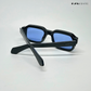 Angular Aura - Midnight Polarized Rectangle Sunglasses - RB2448