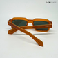Angular Aura - Maple Polarized Rectangle Sunglasses- RB2450